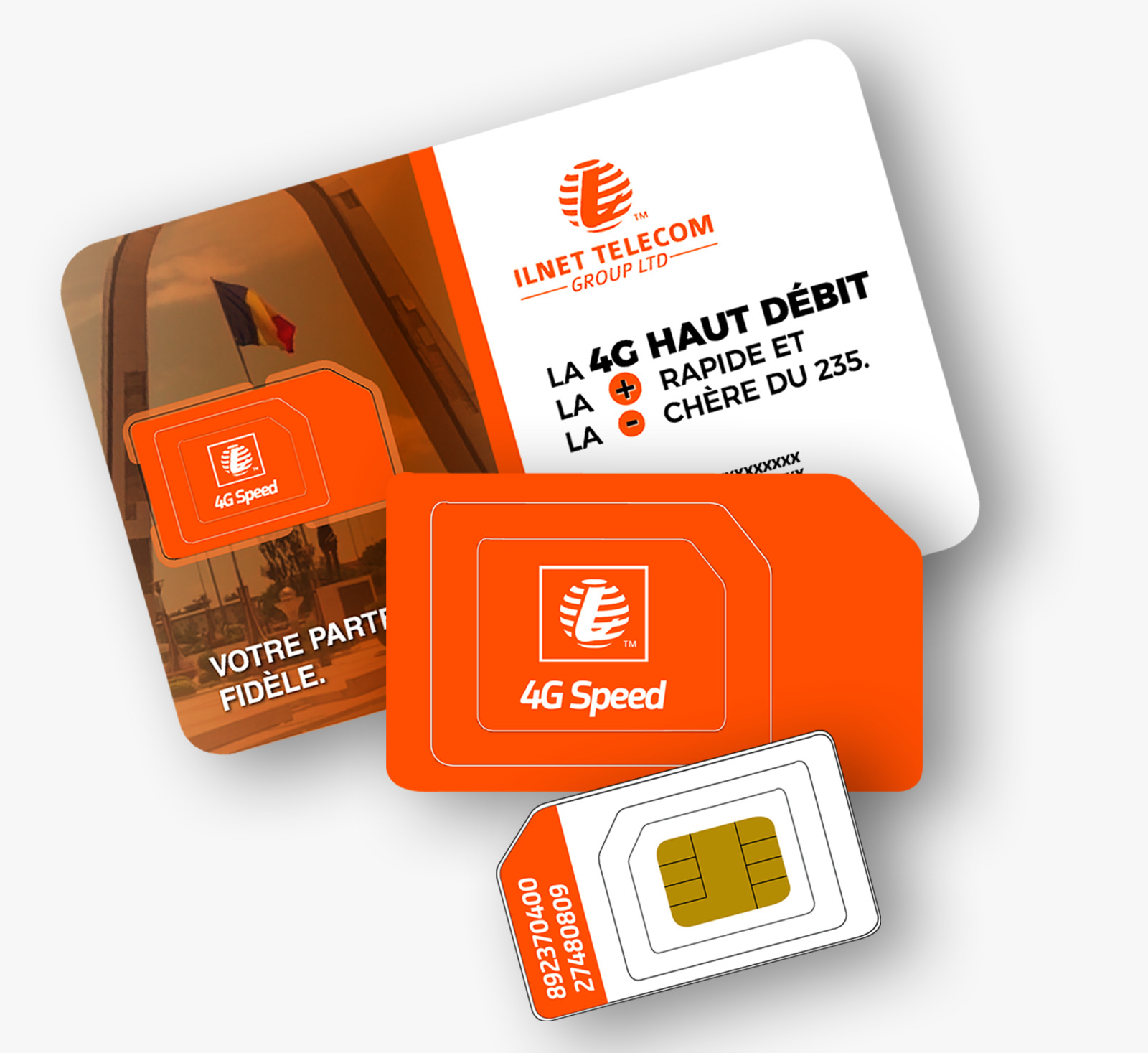 Sim 4G ILNET — la 4G la moins chère de la zone CEMAC